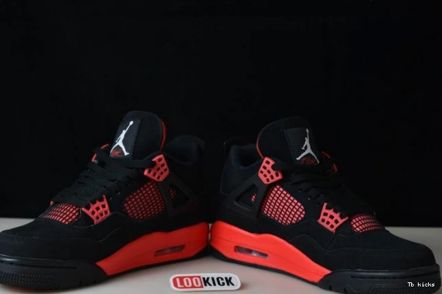 Rep TBK Jordan 4 Thunder CT8527-016 Red Air 0812